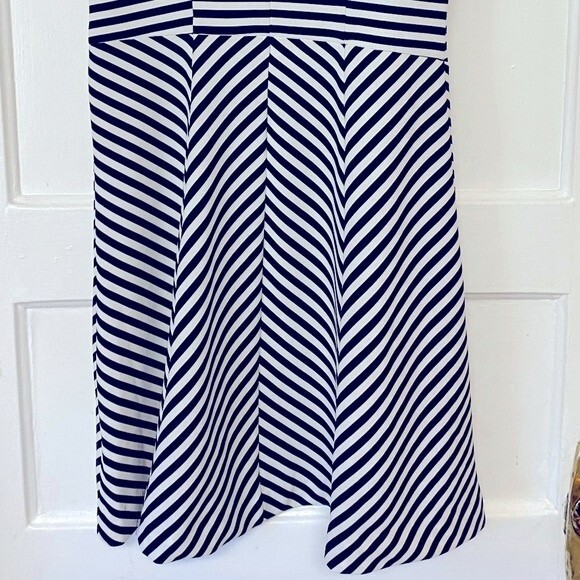 NY&CO Black & White Stripe Dress-Size XS - Picture 5 of 7